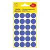 Etikett AVERY 3596 öntapadó jelölőpont indigókék 18mm 96 jelölőpont/csomag