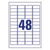 Etikett AVERY L7911-10 45,7x21,2mm ultra ellenálló címke 480 címke/doboz 10 ív/doboz