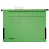 Függőmappa oldalvédelemmel LEITZ Alpha Standard A/4 karton zöld 25 db/doboz