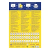 Etikett AVERY 3423 105x35mm univerzális 1600 címke/doboz 100 ív/doboz