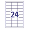 Etikett AVERY 3658-200 64,6x33,8 mm fehér univerzális 5280 címke/doboz 200+20 ív/doboz