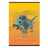 Füzet vonalas STREET A/5 54 lapos Dinosaur margóval