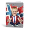 Füzet kockás LIPAMILL A/4 40 lapos Football icons