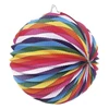 Lampion gömb JUNIOR színes papír 26x22,5 cm