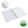 Spirálfüzet kockás ESSELTE A/5 80 lapos Colour Breeze zöld