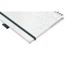 Spirálfüzet vonalas LEITZ Wow A/4 80 lapos Active fehér