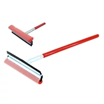 Ablaklehúzó gumis szivaccsal fa nyelű 25x65 cm