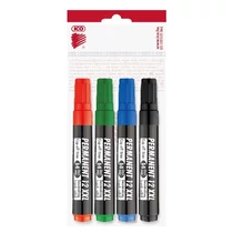 Alkoholos marker ICO Permanent 12 XXL vágott 4 darabos Alkoholos marker ICO Permanent 12 XXL vágott 4 darabos
