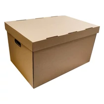 Archiváló konténer iratrendezőnek 522x351x305 mm levehető tetővel Archiváló konténer iratrendezőnek 522x351x305 mm levehető tetővel