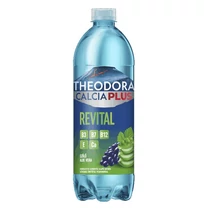 Ásványvíz szénsavas THEODORA Calcia Plus Revital szőlő-aloe vera 0,7 L DRS