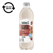 Ásványvíz szénsavmentes HOHES C Vitamin Antiox eper-grapefruit 10% 0,5 L DRS
