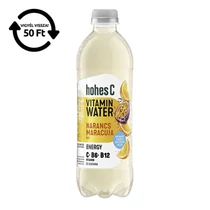 Ásványvíz szénsavmentes HOHES C Vitamin Energy narancs- maracuja 9% 0,5 L DRS