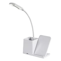 Asztali lámpa RÁBALUX Cerie írószertartóval fehér Asztali lámpa RÁBALUX Cerie írószertartóval fehér