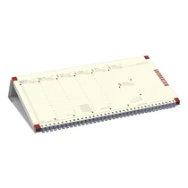 Asztali naptár kép nélküli TOPTIMER C050 fekvő sárga lapos szürke 2026. Asztali naptár kép nélküli TOPTIMER C050 fekvő sárga lapos szürke 2026.