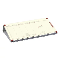 Asztali naptár kép nélküli TOPTIMER C050 fekvő sárga lapos zöld 2026. Asztali naptár kép nélküli TOPTIMER C050 fekvő sárga lapos zöld 2026.