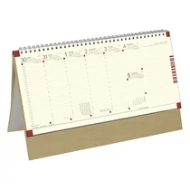 Asztali naptár kép nélküli TOPTIMER C051 álló sárga lapos bézs 2026. Asztali naptár kép nélküli TOPTIMER C051 álló sárga lapos bézs 2026.