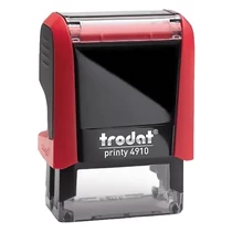 Bélyegző TRODAT Printy 4910 fekete ház piros párna Bélyegző TRODAT Printy 4910 fekete ház piros párna