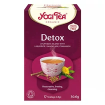 Bio tea YOGI TEA Tisztító méregtelenítő 17 filter/doboz Bio tea YOGI TEA Tisztító méregtelenítő 17 filter/doboz