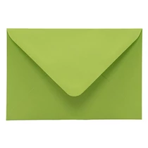 Boríték színes KASKAD LC/5 enyvezett 162x229mm 66 lime zöld 25 darabos