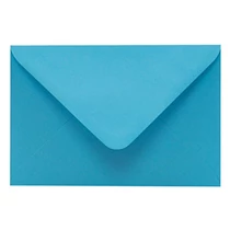 Boríték színes KASKAD LC/5 enyvezett 162x229mm 77 vízkék 25 darabos