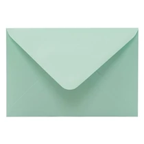 Boríték színes KASKAD LC/6 enyvezett 114x162mm 65 zöld 50 darabos