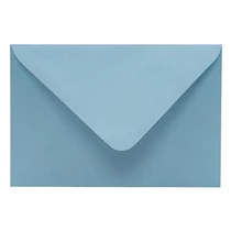 Boríték színes KASKAD LC/6 enyvezett 114x162mm 75 kék 50 darabos