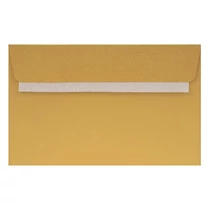 Boríték színes KASKAD LC/6 szilikonos 114x162mm 120 g arany 25/csom