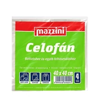 Celofán MAZZINI 4 ív 40x40 cm Celofán MAZZINI 4 ív 40x40 cm