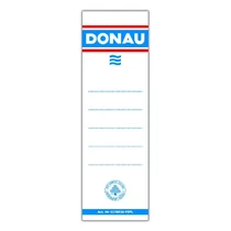 Cserecímke iratrendezőhöz DONAU 48x153 cm kétoldalas fehér