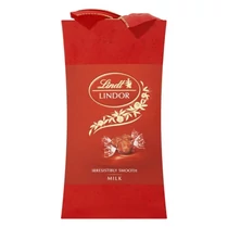 Csokoládé LINDT Lindor tejcsokoládé piros díszdobozban 75 g