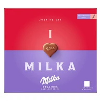 Csokoládé MILKA ILoveMilka mogyorókrémes 110 g