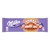 Csokoládé MILKA MMMax Toffee Karamellás-Egészmogyorós 300 g