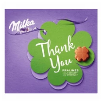 Csokoládé MILKA ThankYou csokoládékrémes 110 g