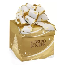 Desszert FERRERO Rocher 6 darabos karácsonyi ajándékdobozos 75 g