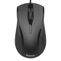Egér vezetékes HAMA MC-200 USB 1200 DPI fekete Egér vezetékes HAMA MC-200 USB 1200 DPI fekete
