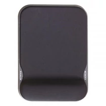 Egéralátét géltöltésű csuklótámasszal KENSINGTON állítható magasságú fekete Egéralátét géltöltésű csuklótámasszal KENSINGTON állítható magasságú fekete