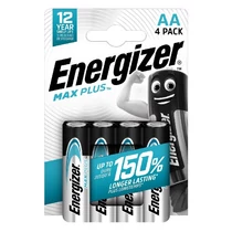 Elem ceruza ENERGIZER "MaxPlus" AA 4 darabos Elem ceruza ENERGIZER "MaxPlus" AA 4 darabos