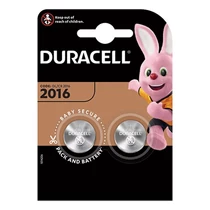 Gombelem DURACELL DL2016/CR2016 2-es Gombelem DURACELL DL2016/CR2016 2-es