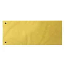 Elválasztócsík FORTUNA 105x235mm karton sárga 100 darabos Elválasztócsík FORTUNA 105x235mm karton sárga 100 darabos