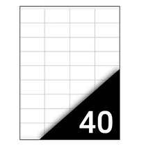 Etikett FORTUNA 48,5x25,4mm univerzális 4000 címke/doboz 100 ív/doboz Etikett FORTUNA 48,5x25,4mm univerzális 4000 címke/doboz 100 ív/doboz