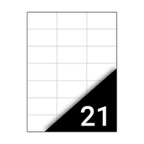 Etikett FORTUNA 70x42,3mm univerzális 2100 címke/doboz 100 ív/doboz Etikett FORTUNA 70x42,3mm univerzális 2100 címke/doboz 100 ív/doboz