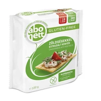 Extrudált kenyér ABONETT gluténmentes zöldségekkel 100 g Extrudált kenyér ABONETT gluténmentes zöldségekkel 100 g