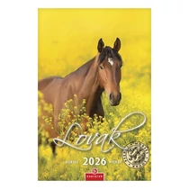 Falinaptár CSG 210x320mm álló Lovak 2026. Falinaptár CSG 210x320mm álló Lovak 2026.