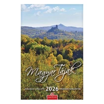 Falinaptár CSG 210x320mm álló Magyar tájak 2026. Falinaptár CSG 210x320mm álló Magyar tájak 2026.