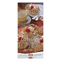 Falinaptár CSG 220x480mm álló Családi 2026. Falinaptár CSG 220x480mm álló Családi 2026.