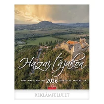Falinaptár CSG 300x340mm álló Hazai tájakon 2026. Falinaptár CSG 300x340mm álló Hazai tájakon 2026.