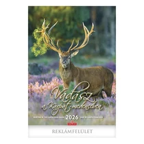 Falinaptár CSG 335x455mm álló Vadász a Kárpát-Medencében 2026. Falinaptár CSG 335x455mm álló Vadász a Kárpát-Medencében 2026.