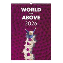 Falinaptár TOPTIMER T092 315x450mm álló World From Above 2026. Falinaptár TOPTIMER T092 315x450mm álló World From Above 2026.