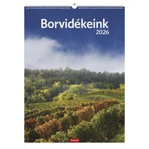 Falinaptár TOPTIMER T093 310x420mm álló Borvidékeink 2026. Falinaptár TOPTIMER T093 310x420mm álló Borvidékeink 2026.