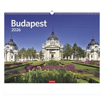 Falinaptár TOPTIMER T093 420x310mm fekvő Budapest 2026. Falinaptár TOPTIMER T093 420x310mm fekvő Budapest 2026.